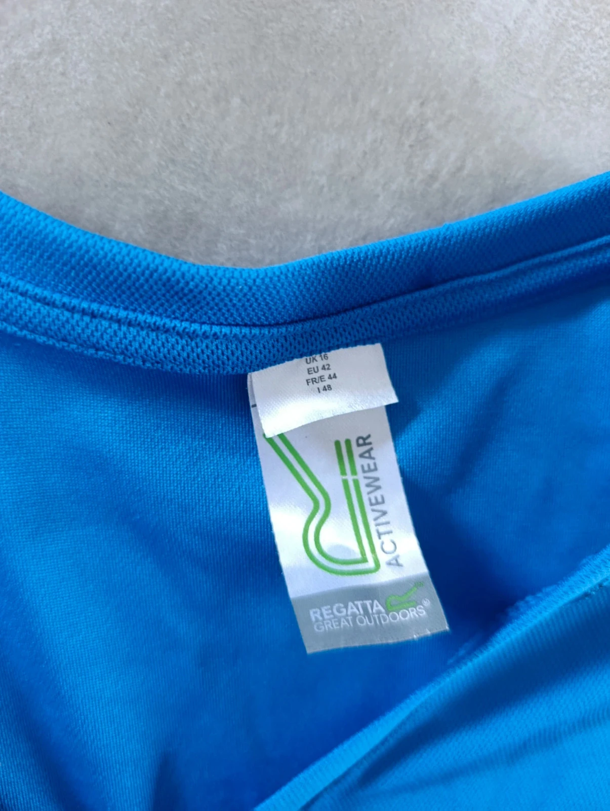 Sport-T-shirt Regatta Activewear blauw – Maat EU 42 – Ademend – photo 4